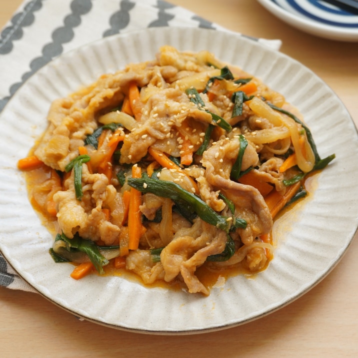 【下味冷凍で作り置き】豚肉でプルコギ風